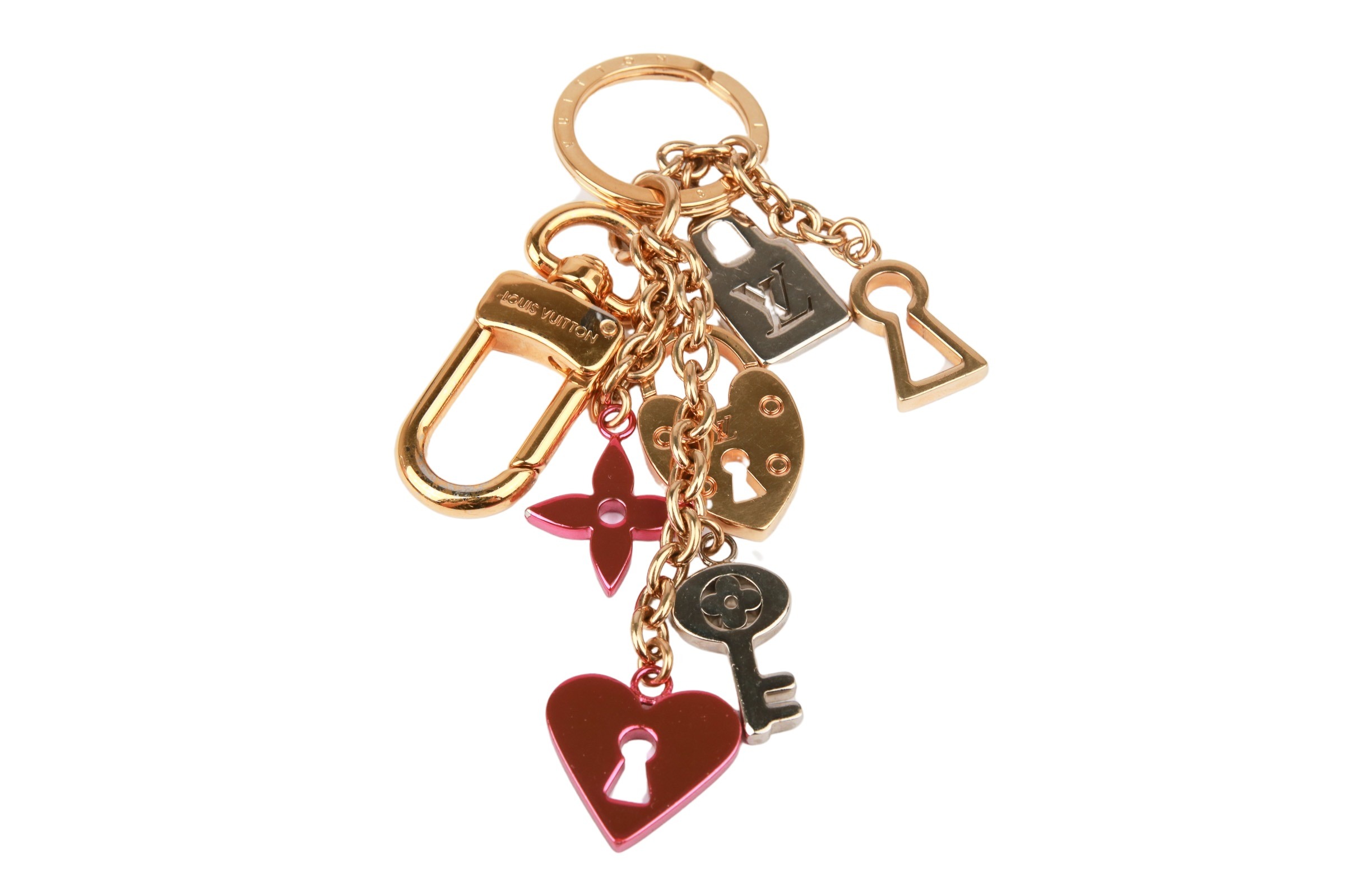 Louis Vuitton Love Charm Heart Key Chain