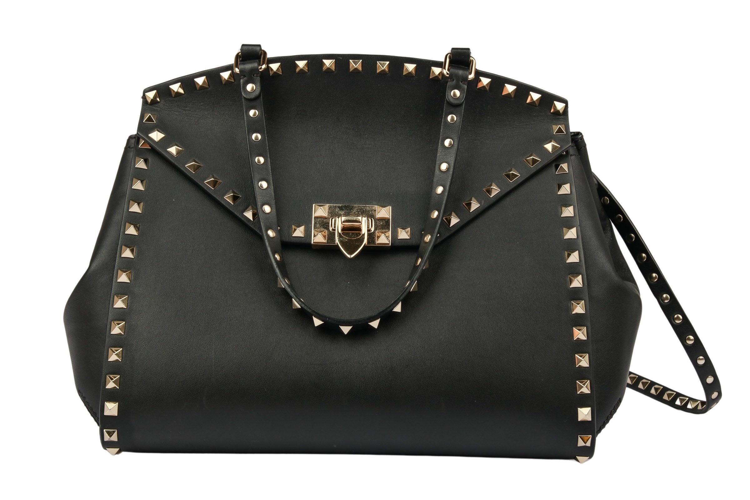 Valentino Garavani Rockstud Bag Nieten Schwarz