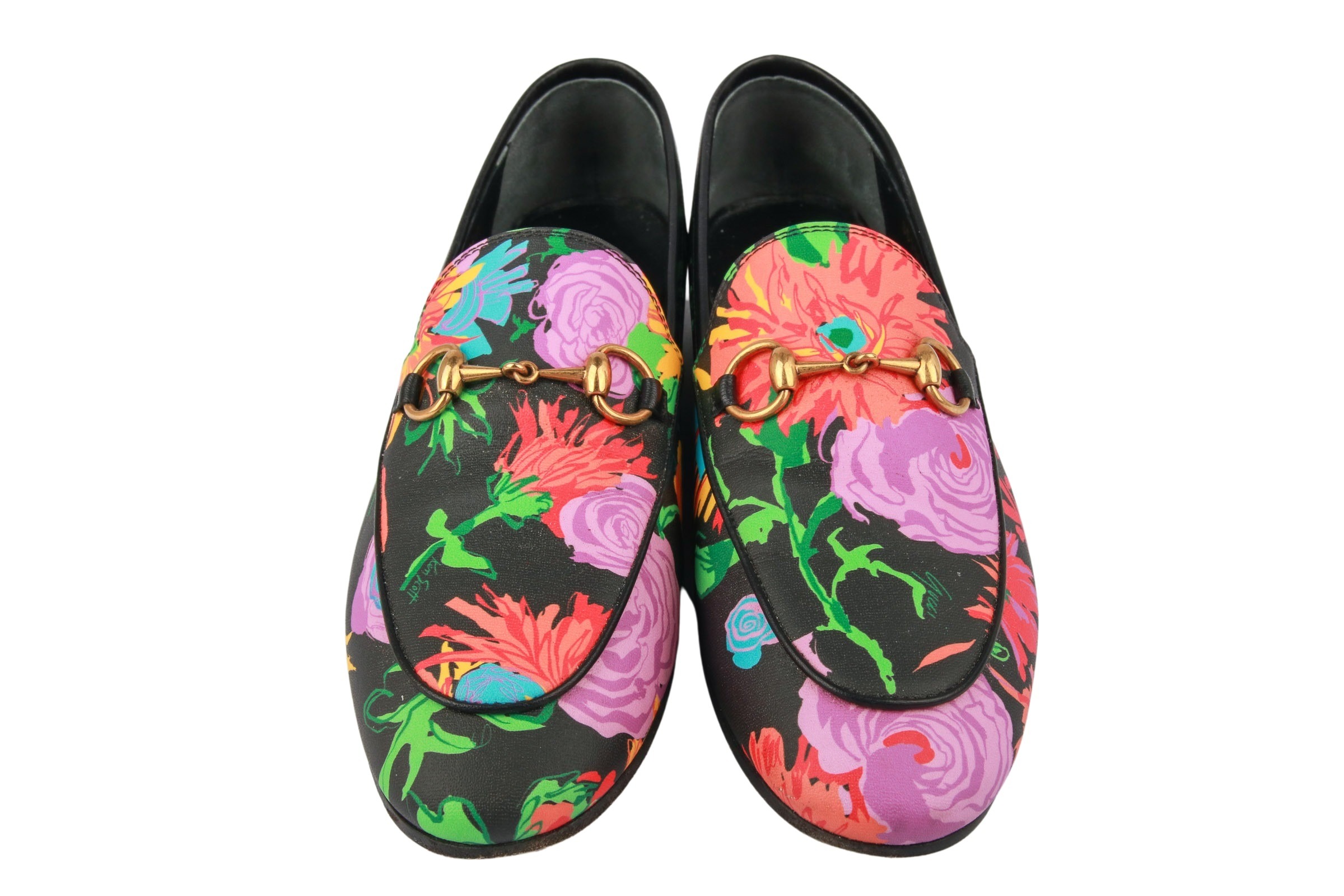 Gucci Jordaan Loafer Ken Scott Print Gr. 35,5