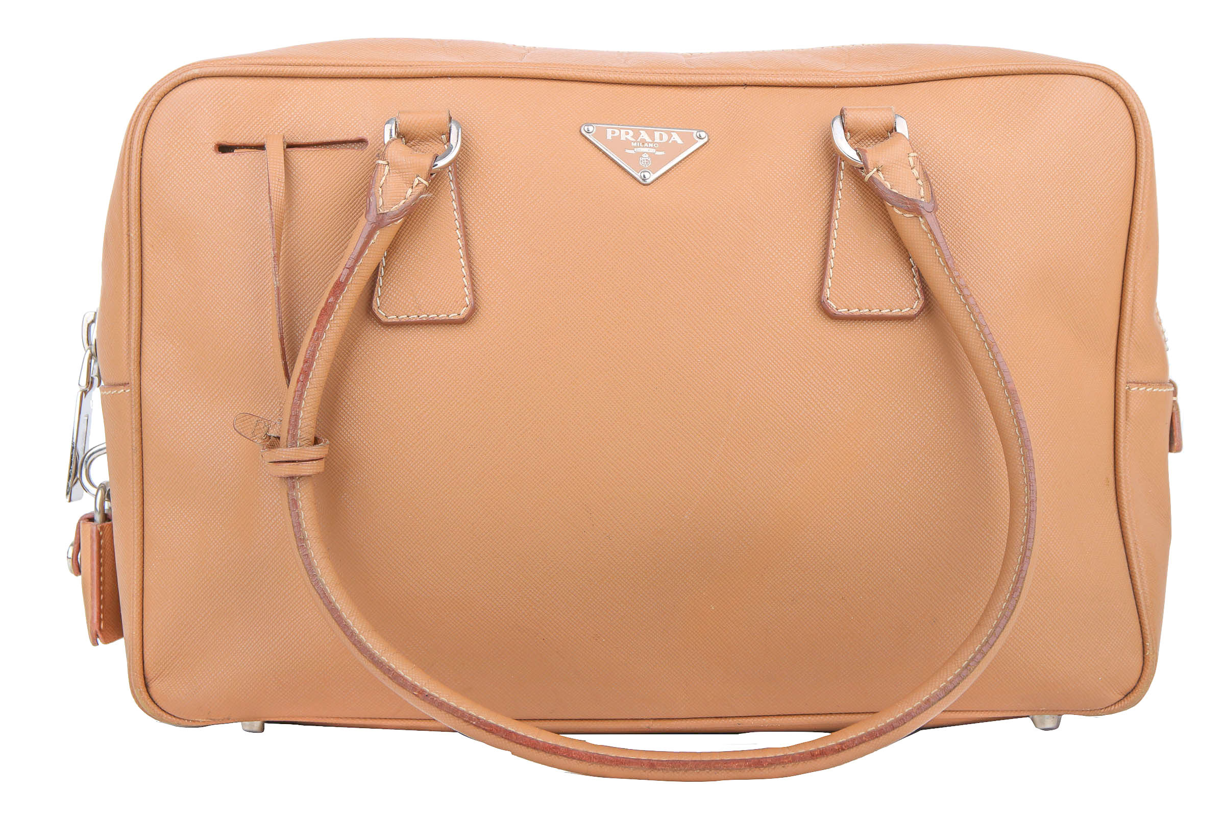 Prada Saffiano Scarlatto Camel
