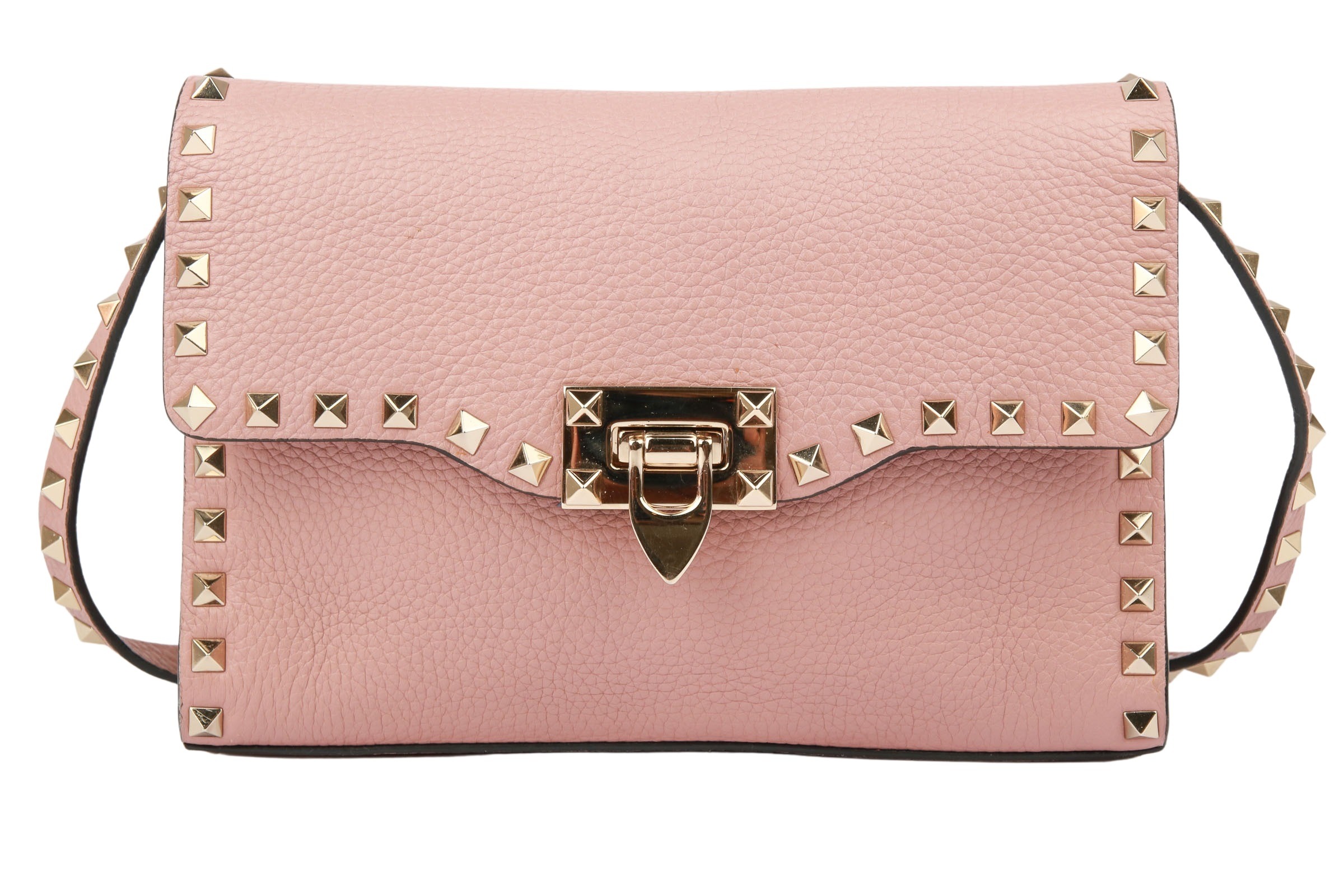 Valentino Garavani Rockstud Crossbody Bag Rosa