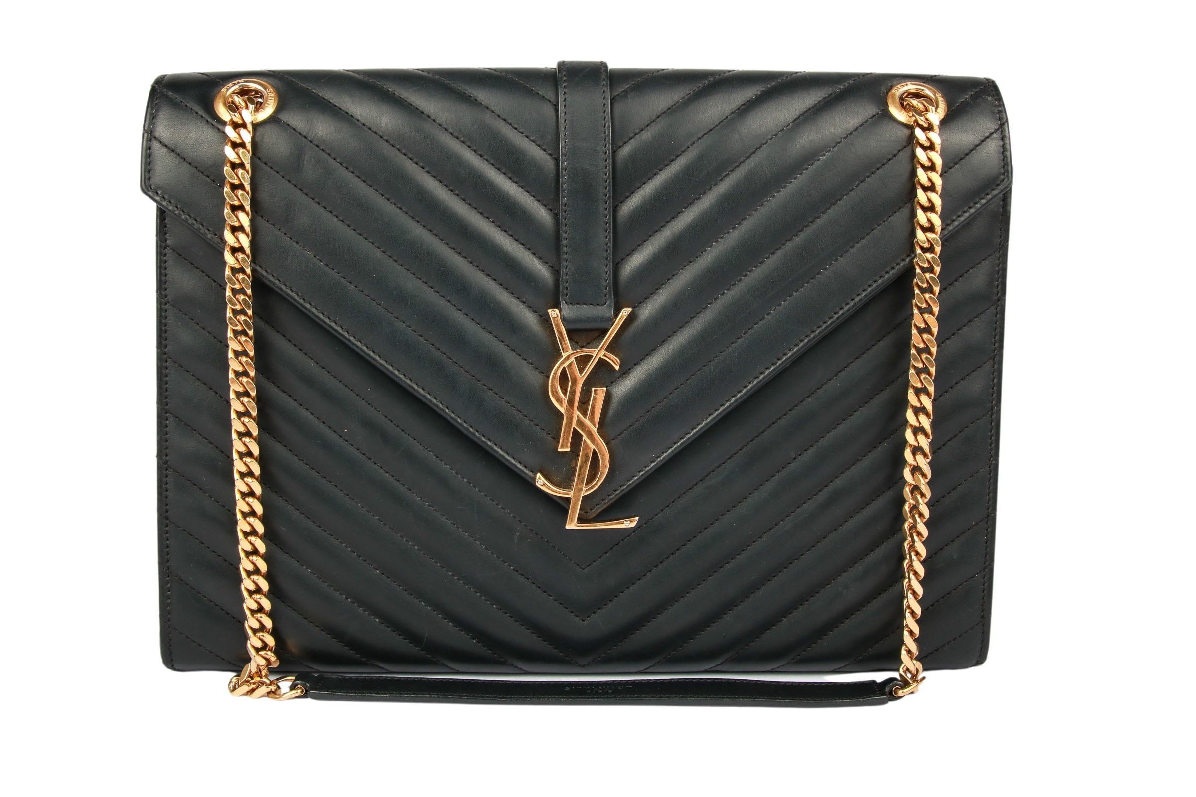 Saint Laurent Envelope Bag Schwarz