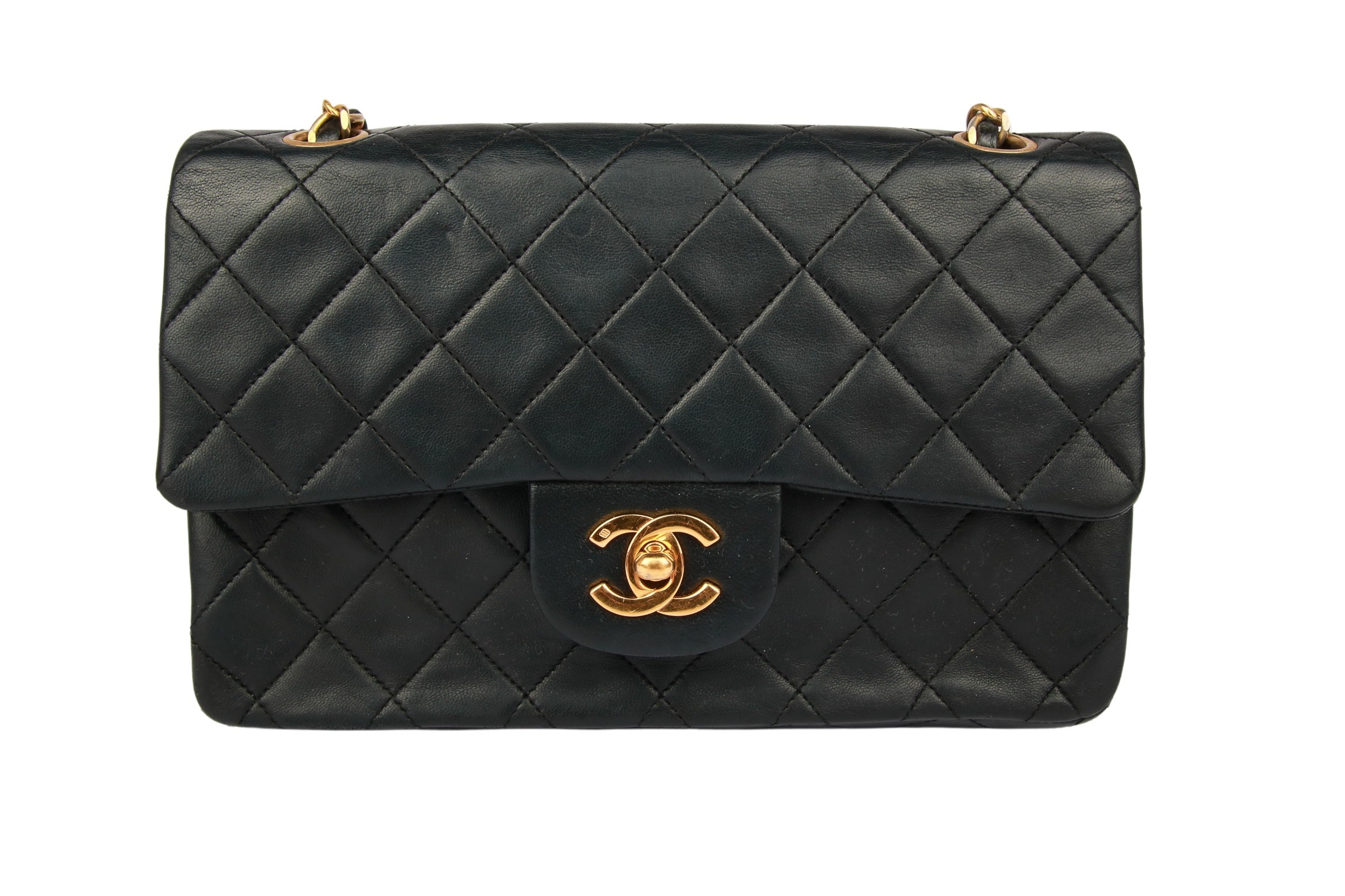 Chanel Timeless Classic Double Flap Small Schwarz