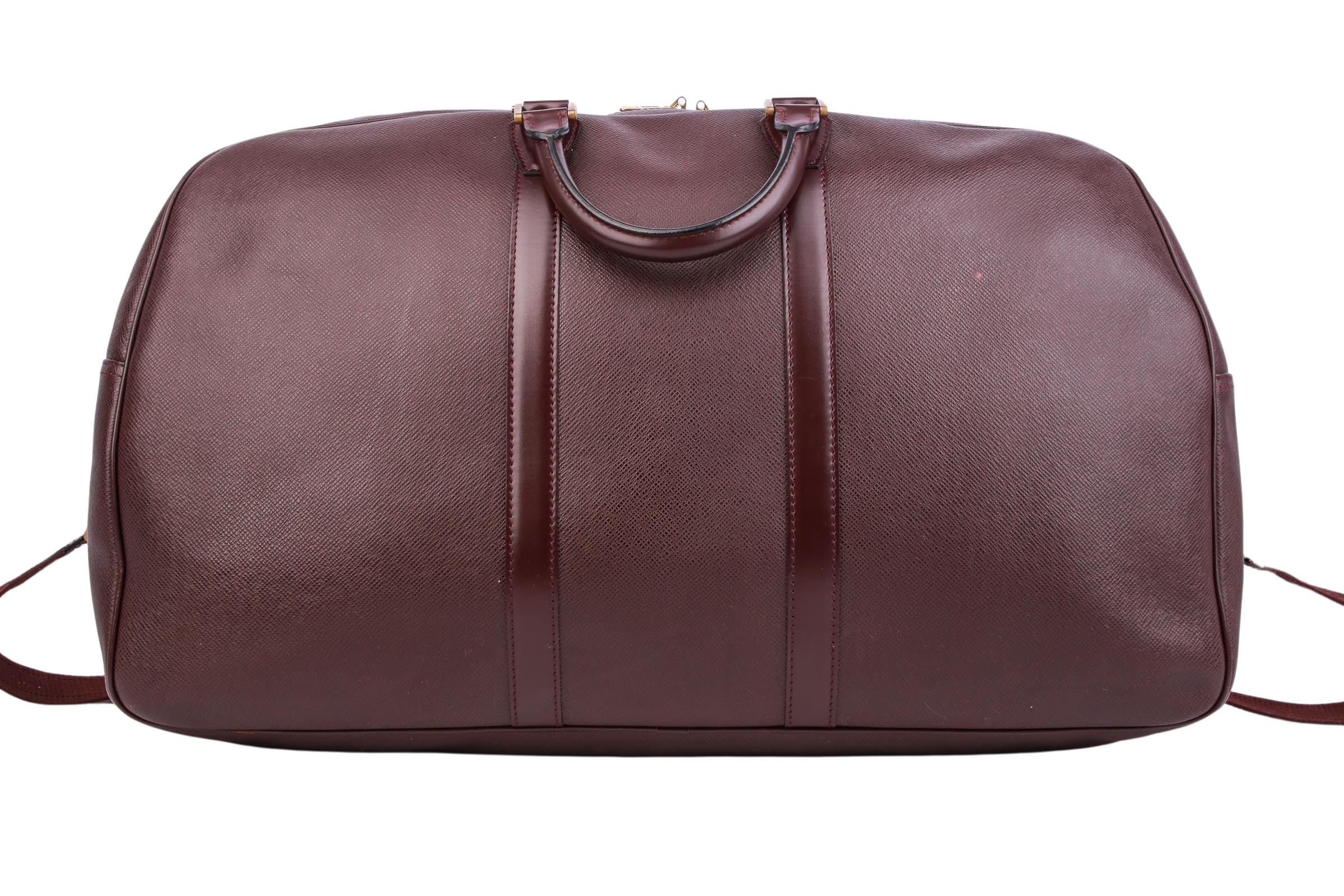 Louis Vuitton Kendall GM 55 Bandouliere Taiga Leder Bordeauxrot