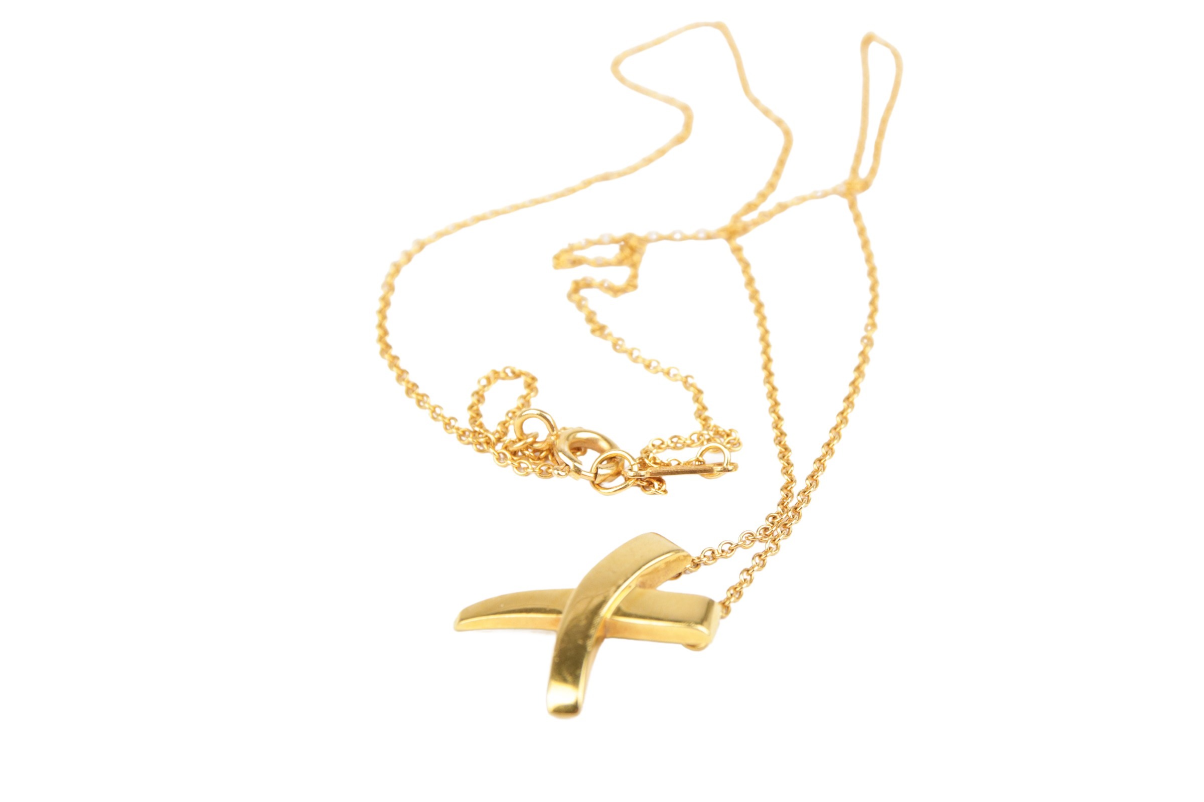 Tiffany & Co. 18 Karat Kette Kiss x Picasso