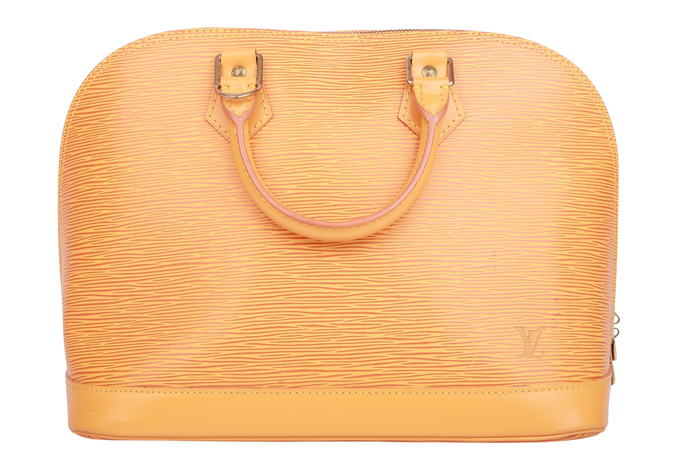 Louis Vuitton Alma Jaune Epi-Leder Gelb