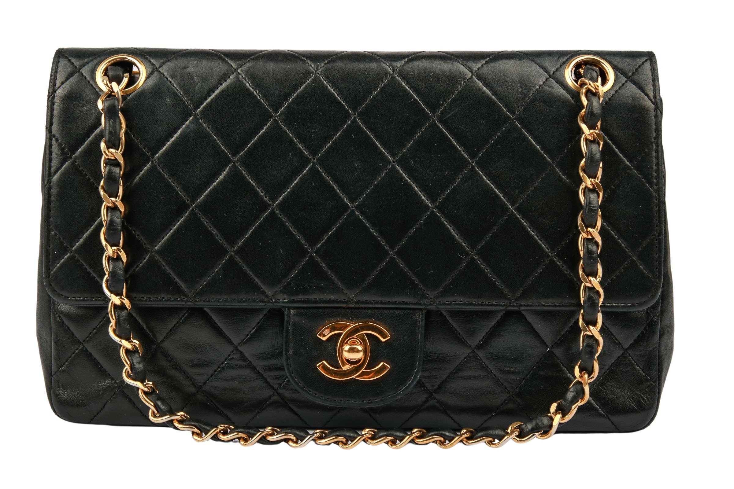 Chanel Timeless Classic Double Flap Medium Schwarz