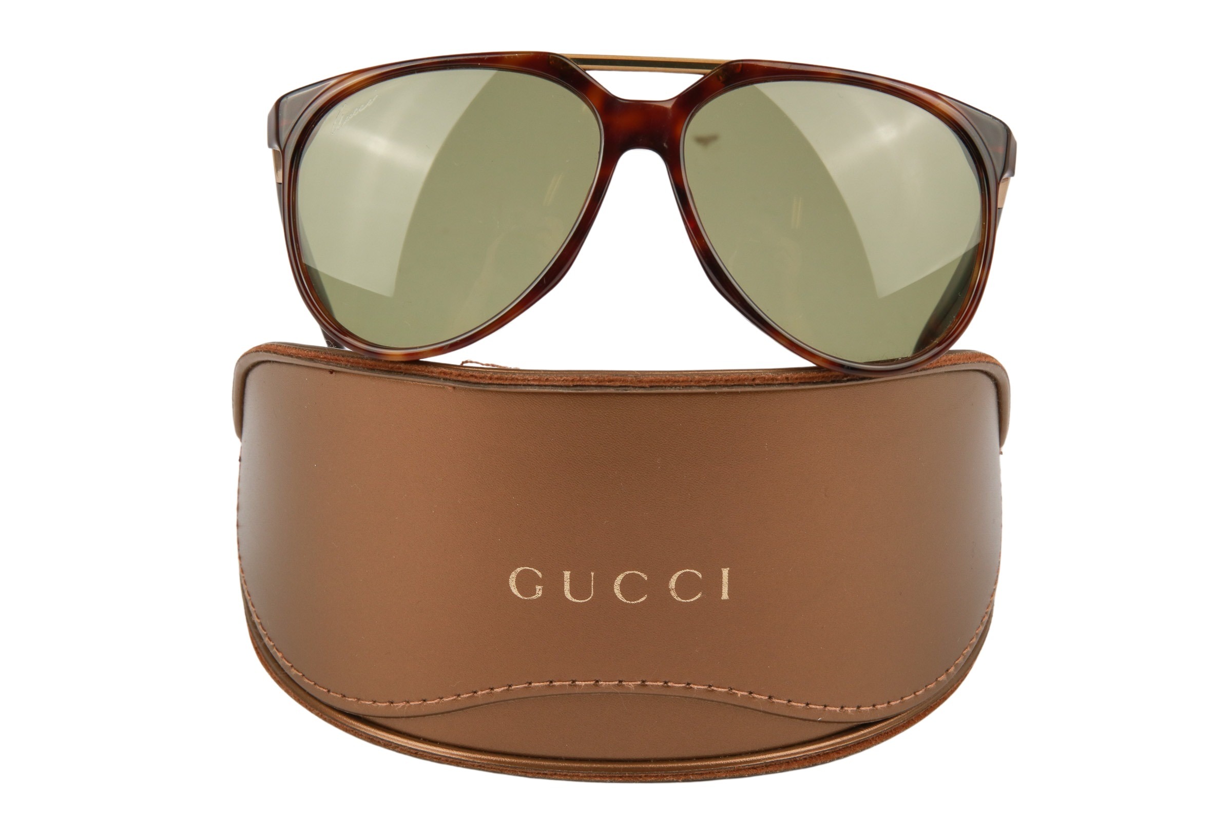 Gucci GG Aviator Sonnenbrille Braun