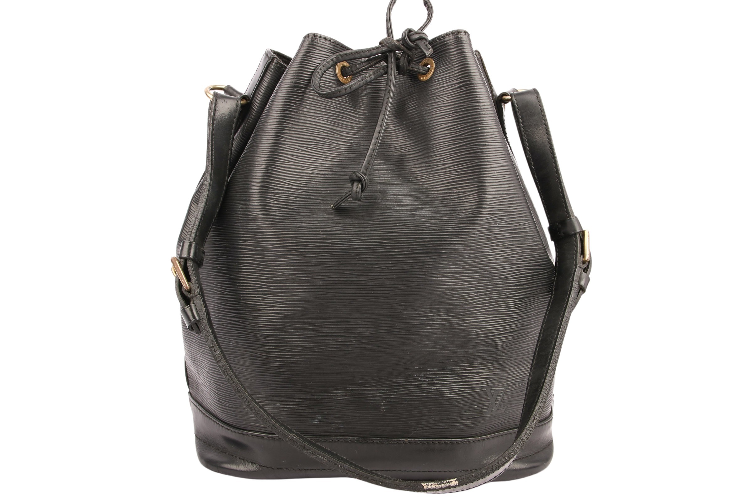 Louis Vuitton Sac Noé Epi Leder Schwarz