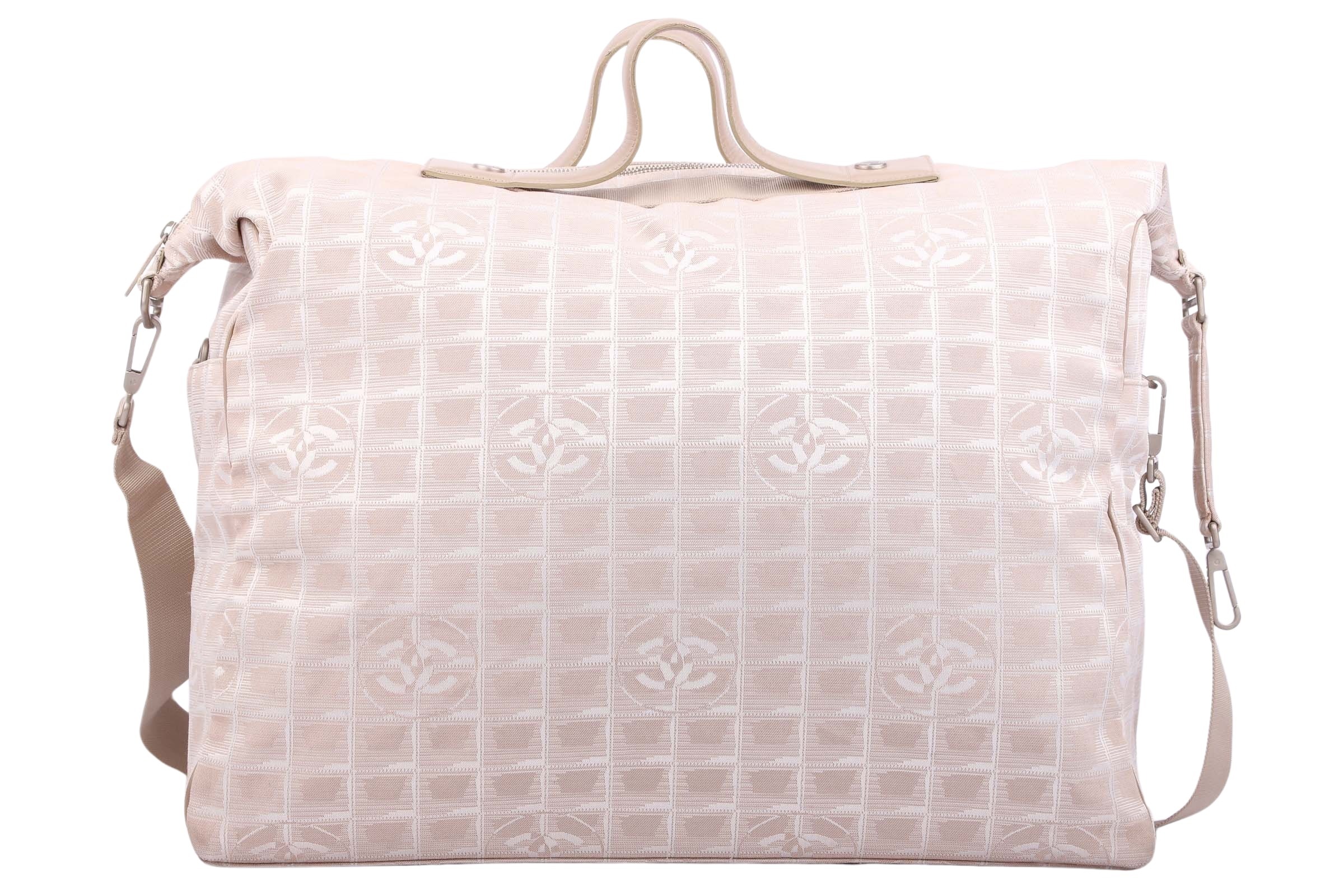 Chanel Travel Line Weekender Beige