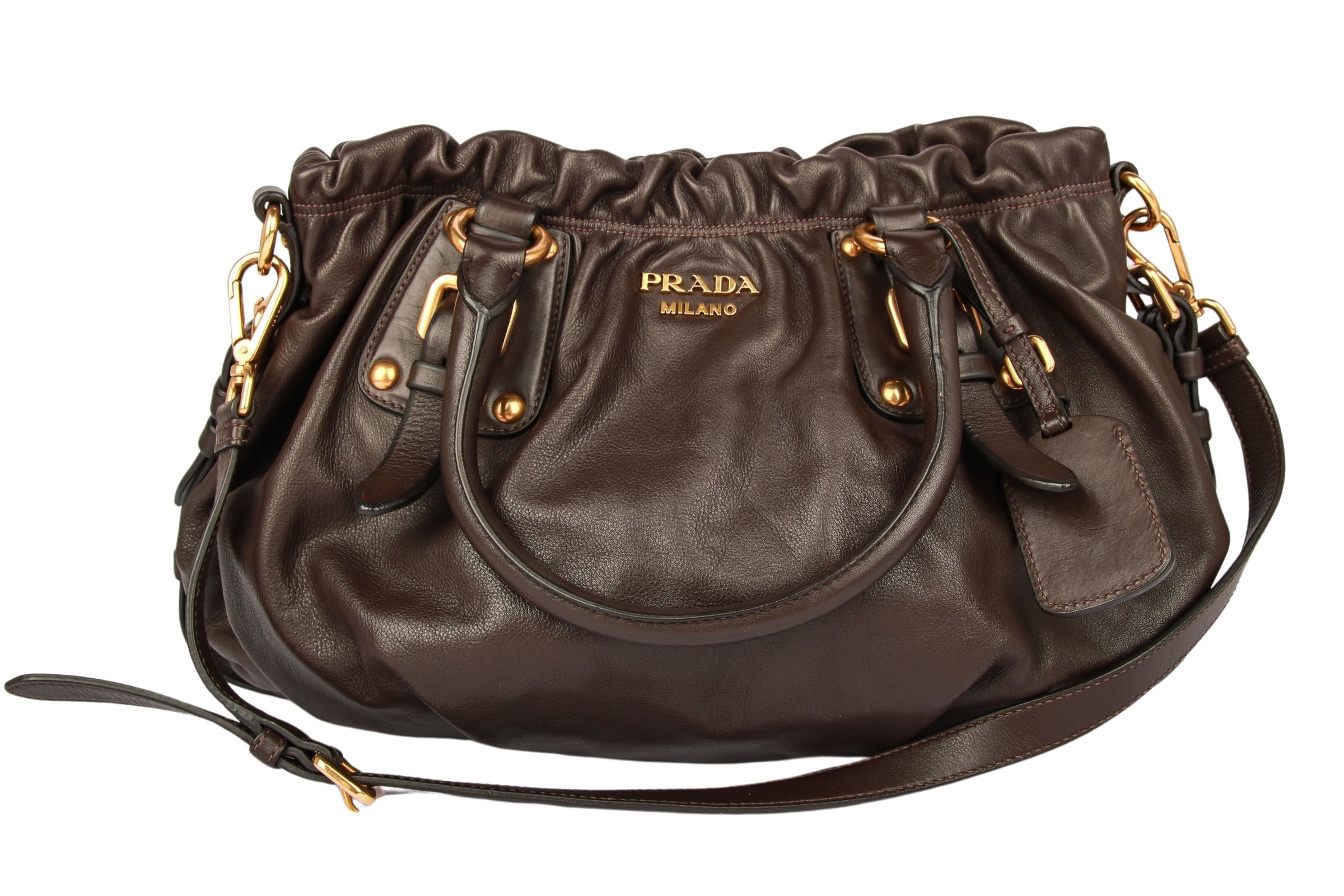 Prada Crossbody Bag Braun