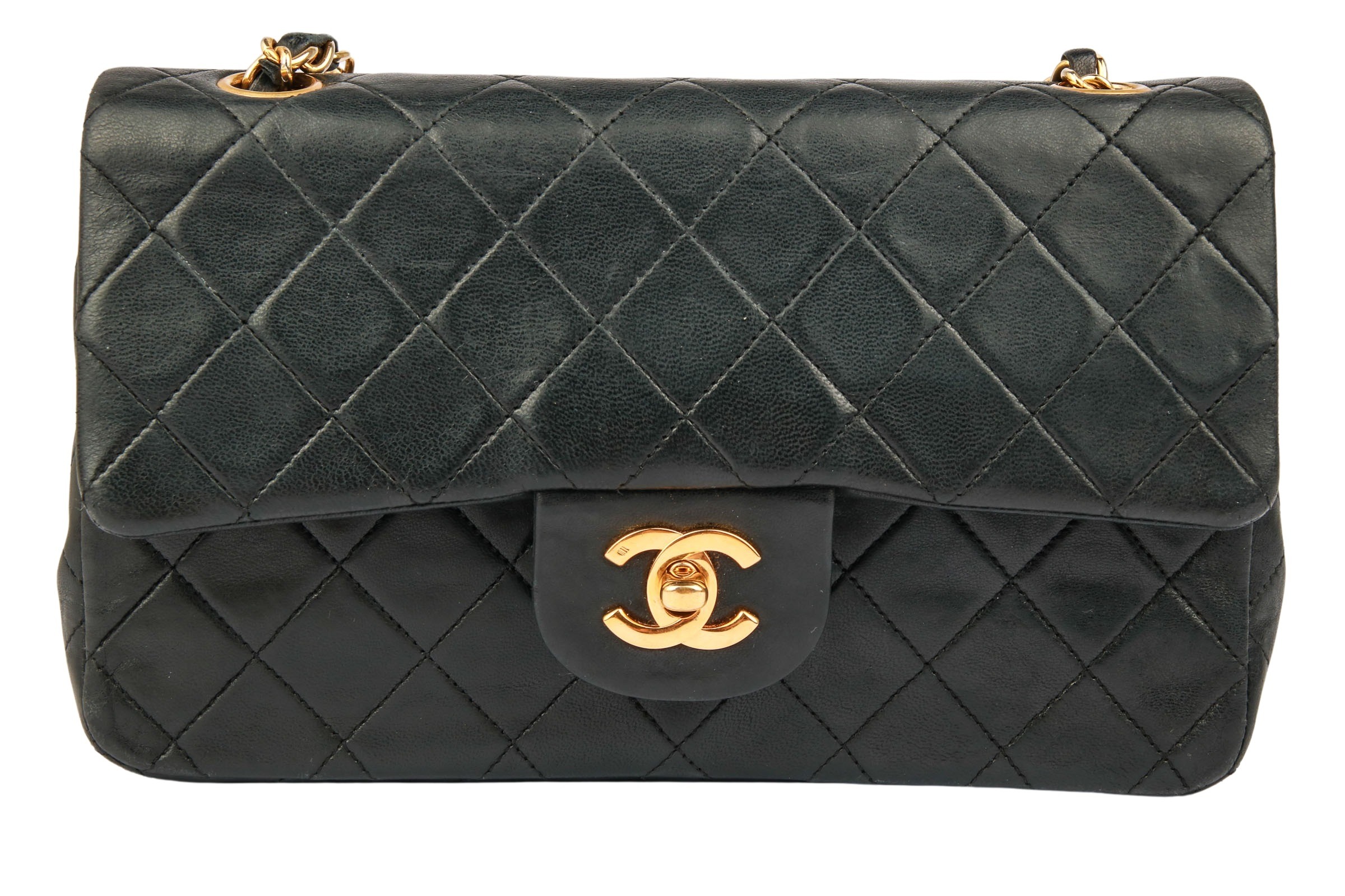 Chanel Timeless Classic Double Flap Bag Small Schwarz